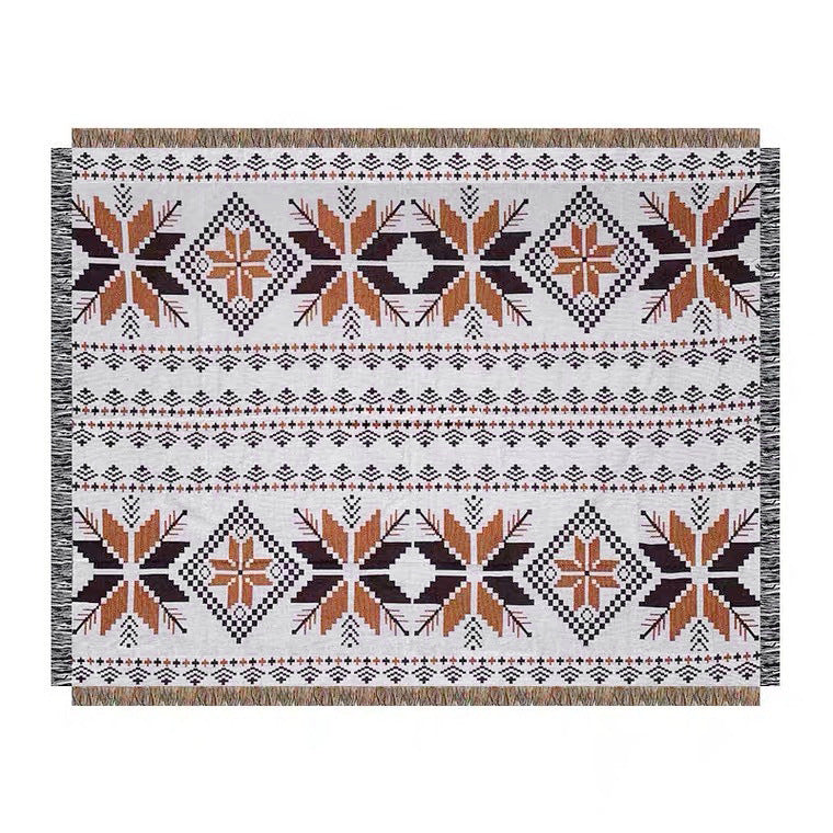 2pcs pack set 90*210cm Bohemian Picnic Blanket, Waterproof Camping Blanket, Outdoor Rug for Camping, Picnic, Beach  